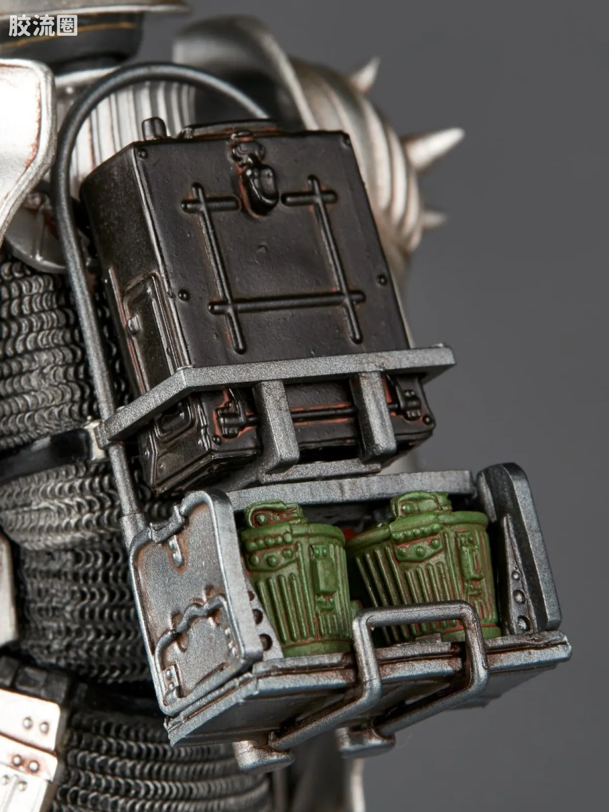 竹谷式自在置物 竹谷式自在置物 Protect Gear「34年式特殊增加装甲」 银色Ver. - 图片